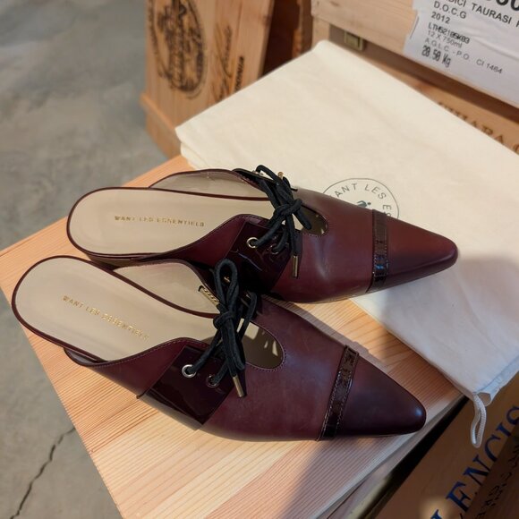 WANT Les Essentiels Shoes - Want Les Essentials Nadi Mule Slip-Ons Size 7 (37)
